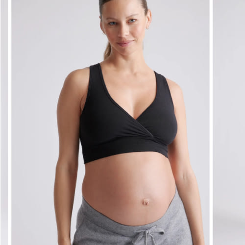 French Terry Modal Maternity & Nursing Sleep Bra 2-Pack