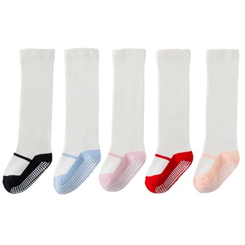 Apone Fatu Baby Knee High Socks Newborn Infants Toddlers Cotton Uniform Stockings Warm Cotton Boys Girls Stockings
