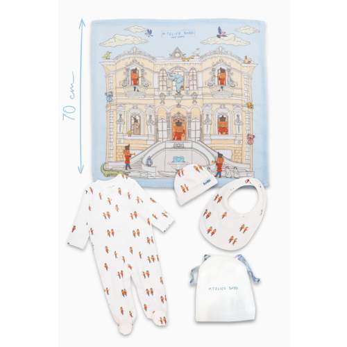 4-Piece Newborn Set - Tin Soldier