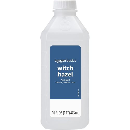 Amazon Basics Witch Hazel USP Astringent, Unscented, 16 Fluid Ounces (Previously Solimo)