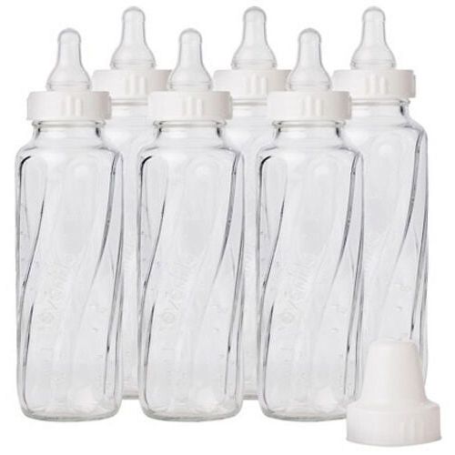 Evenflo 6 Pack Classic Glass Bottle, 4-Ounce