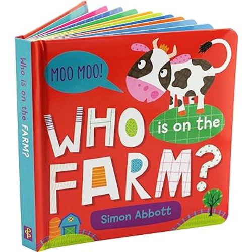 Who is on the Farm? Padded Board Book (Padded Cover) (Peter Pauper Primer)