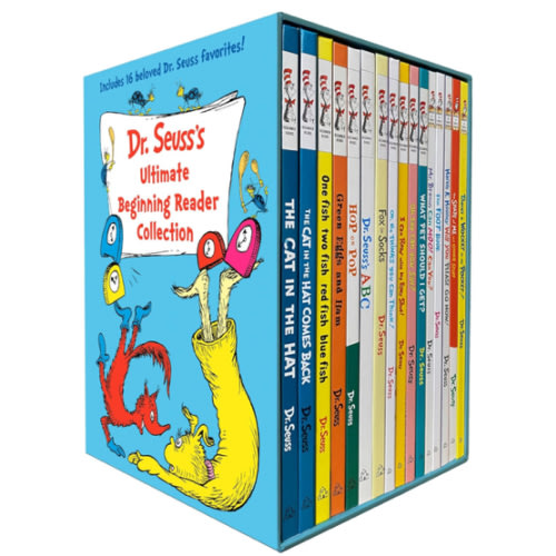Dr. Seuss's Ultimate Beginning Reader Boxed Set Collection: Includes 16 Beginner Books and Bright & Early Books