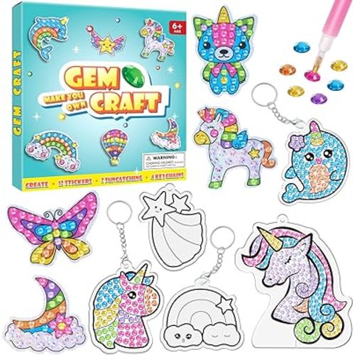 WAHFNG Gem Art Diamond Art Kids Painting Kit