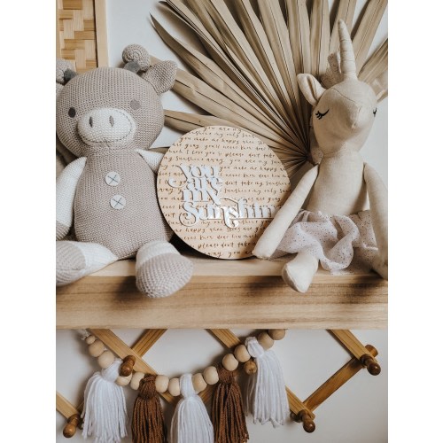 You Are My Sunshine Sign| Shelf Decor | Nursery Decor | Sunshine Nursery