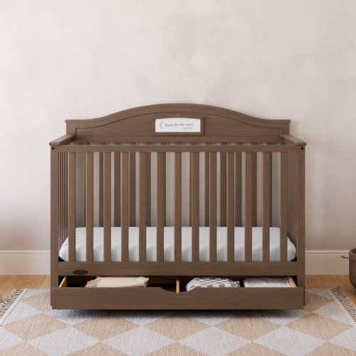 Graco Story Customizable 5-In-1 Convertible Crib With Drawer & Reviews | Wayfair