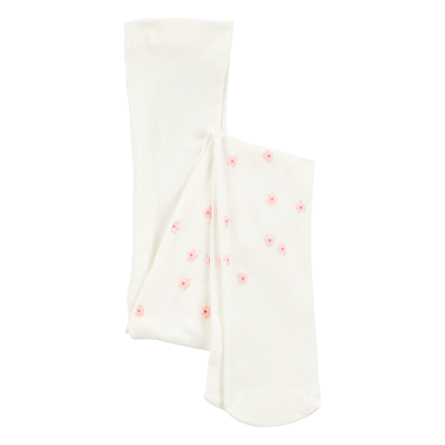 Baby Floral Tights - Cream - Carter's | Carter's