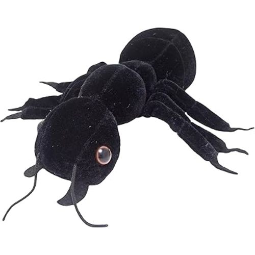 GIANTmicrobes Black Ant Plush – Learn About Insects, Entomology, Nature and Biology with This Cuddly Plush, Unique Gift for Family, Friends, Scientists, Exterminators, Insect Fans and Educators