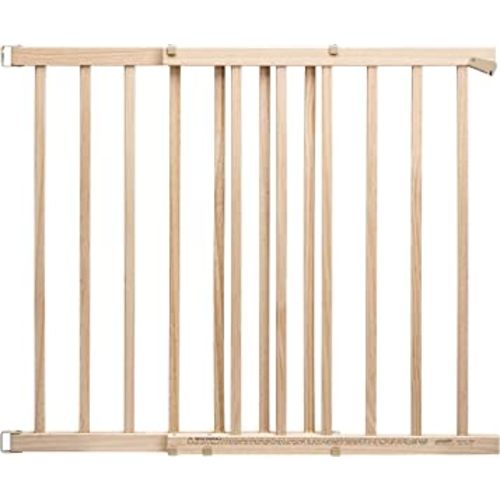 Evenflo, Top of Stairs, Extra Tall Gate, Tan Wood