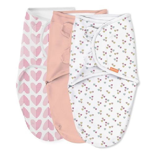 SwaddleMe Original Swaddle Wrap Newborn S/M - 3pk, Color: Baby Hearts  - Out of Stock
