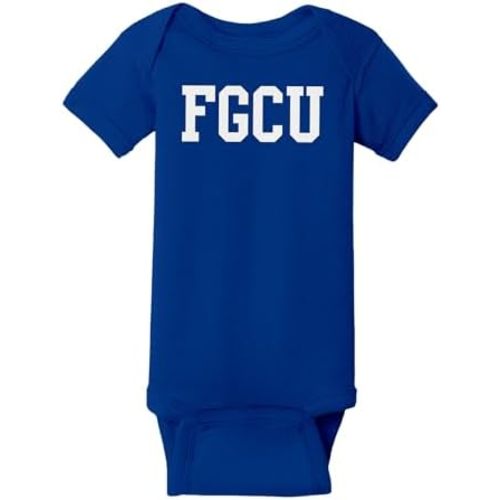 NCAA Officially Licensed College - University Team Color Basic Creeper Bodysuit
