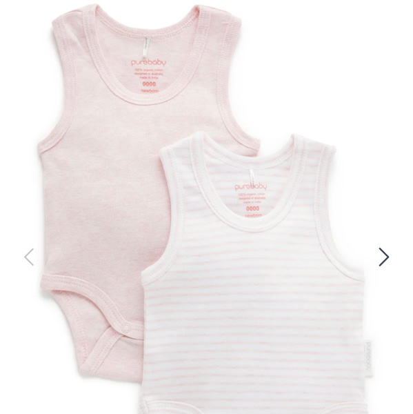 2 Pack Rib Bodysuit