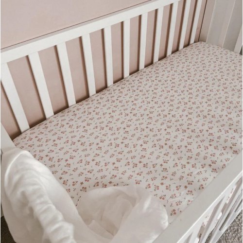 Cot Sheet | Paisley Peony – Little and Fern