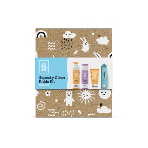 Hello Bello Baby Gift Set, Includes Shampoo & Wash, Bubble Bath, Baby Lotion, and Wipes