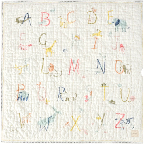 ABC Quilted Blanket