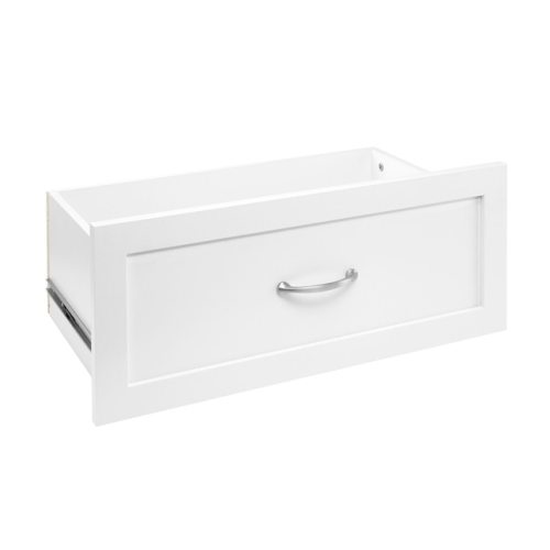 ClosetMaid BrightWood 25-in x 10-in x 13-in White Drawer unit in the Wood Closet Accessories department at Lowes.com