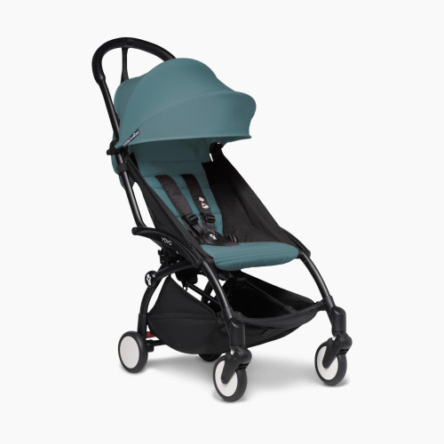 Babyzen YOYO2 6+ Stroller - Black Frame/ Aqua