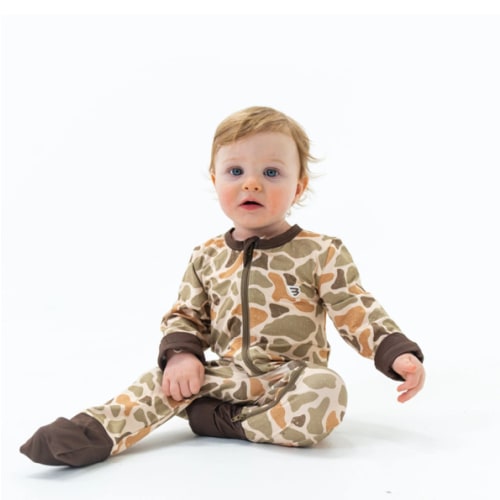 Baby Zip Up - Venado Camo – BURLEBO