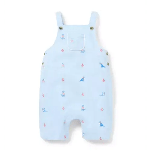 Baby Blue Sail Nautical Dog Baby Nautical Dog Overall by Janie and Jack