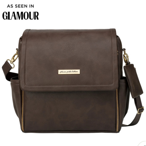 Boxy Backpack in Saddle