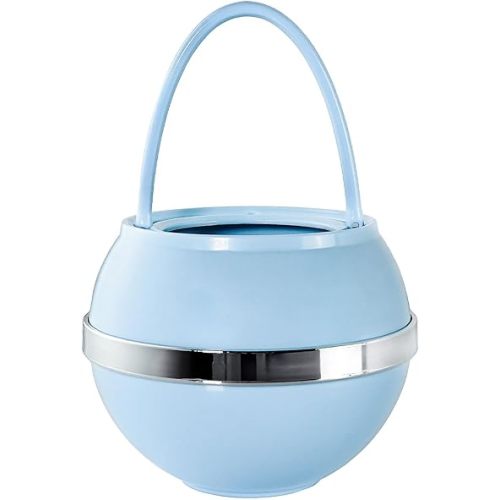 Crystal Quest Blue Bath Ball Water Filter – Reduces Contaminants for Softer, Smoother Skin - BPA Free