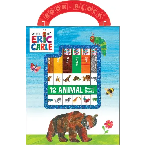 World of Eric Carle: 12 Animal Board Books a book by and Eric Carle - Bookshop.org US