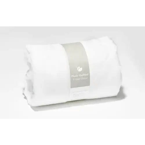 Lotus Crib Plush Quilted Sheet