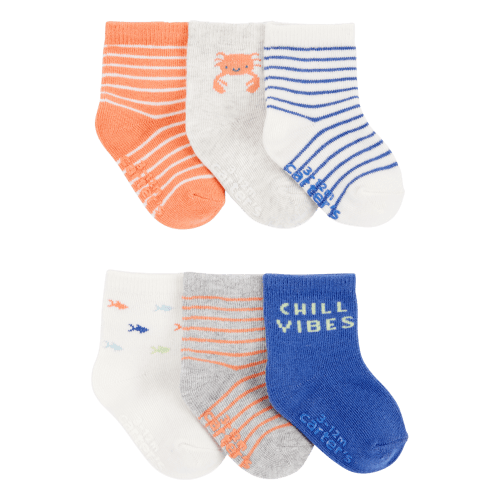 Baby 6-Pack Crab Booties - Carter's | Carter's