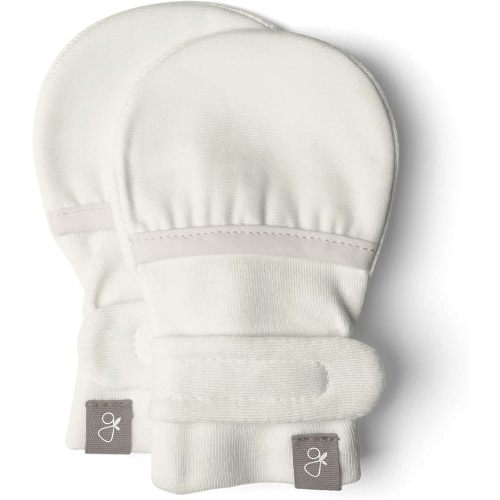 goumikids Viscose Made from Bamboo Cotton Stay-On Mitts, 3-6m Cloud Mitts
