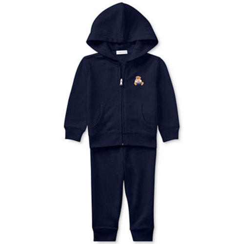 Baby Boys Bear Hoodie and Pants, 2 Piece Set