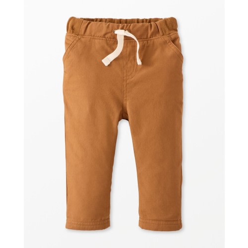 Baby Lined Canvas Pants | Hanna Andersson