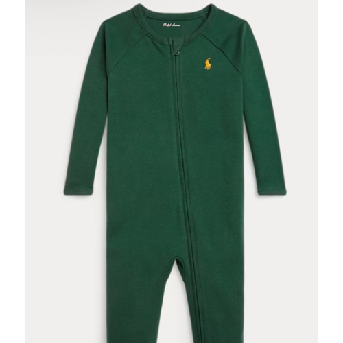 Cotton Interlock Footed Coverall
