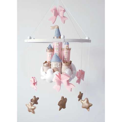 Castle in the sky baby mobile- Princess mobile
