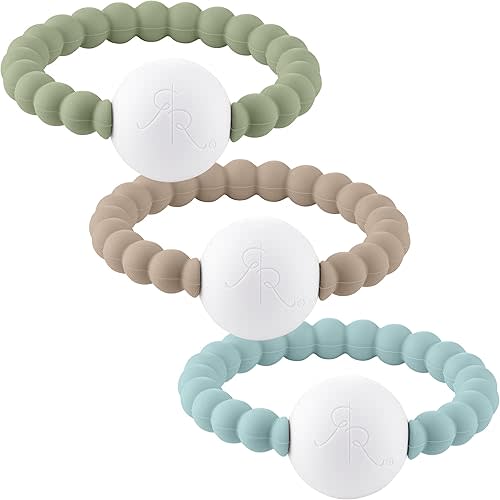 Ryan and Rose Cutie Teether Rattle (Scout (3 Pack))