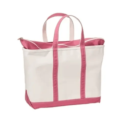 Boat and Tote, Zip Top, Large, Long Handles