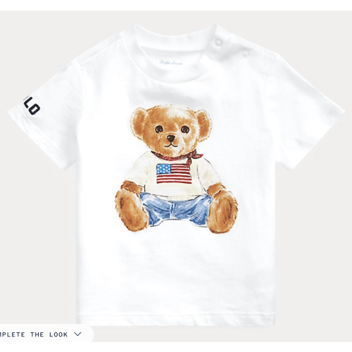Polo Bear Cotton Jersey Tee | Ralph Lauren