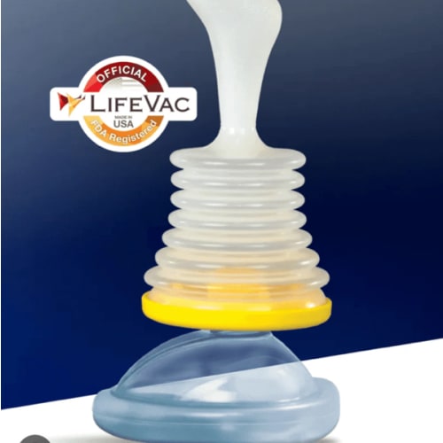 LifeVac Home Kit - Toddler and Adult Choking Rescue Device