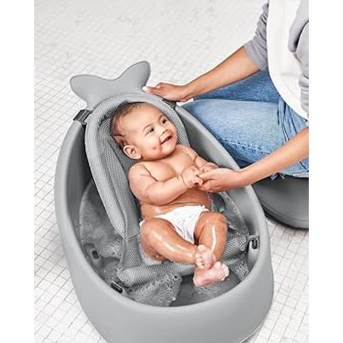 Skip Hop Moby Smart Sling 3 Stage Bath Tub in Grey Comfortable and Versatile Bathing Solution for Newborns to Sitters : Amazon.com.au: Baby