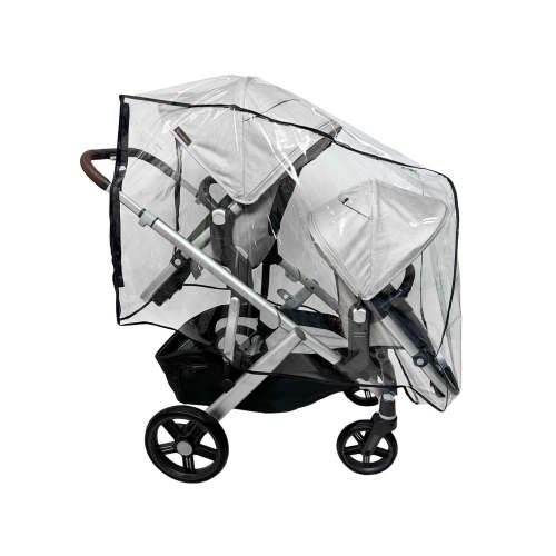 Rain Cover for UPPAbaby Vista V2/V3 Double Stroller with RumbleSeat