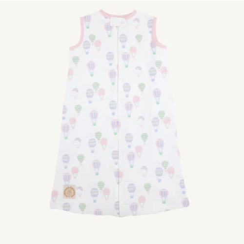 Beddie Bye Sleep Sack - Up Up and Away (Pink) with Palm Beach Pink