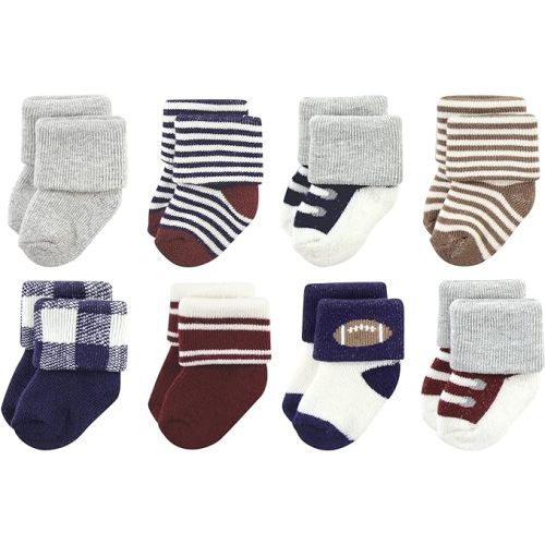 Hudson Baby Baby Cotton Rich Newborn and Terry Socks