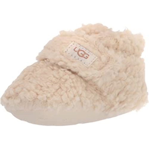 UGG unisex baby Bixbee Ankle Boot, Charcoal, 0-1 Infant US