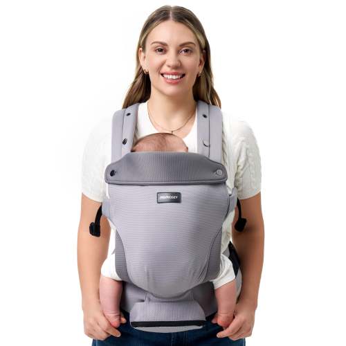 Newborn Baby Carrier with Sunshield, 0-6M (7-25 lbs) | Momcozy