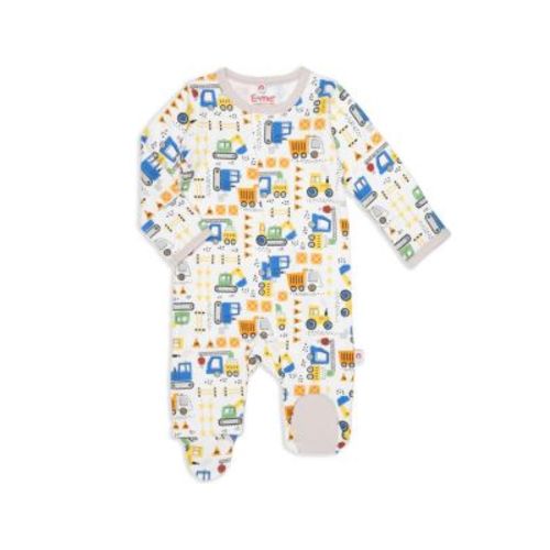 Magnetic Close Footed Coverall