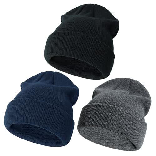 YMYDYFC Baby Boy Gril Beanie Toddler Beanie Infant Knitted Hats Baby Winter Hats Toddler Warm Knit Caps 0-6Years