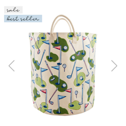 Patterned Oversized Golf Tote