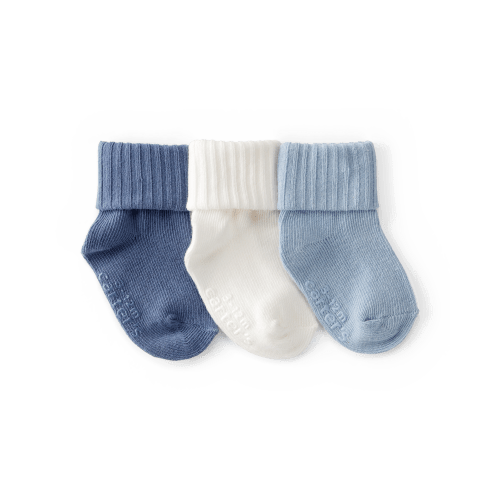 3-Pack Booties (0-3 M)