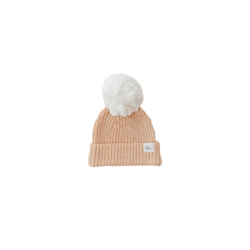 Beanie | Sand Fleck/Milk