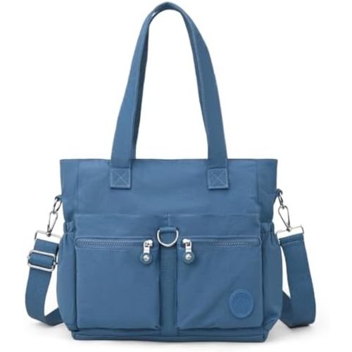 Tote Bag for Women Nylon Purse and Handbags Tote Purse Crossbody Bag Messenger Bag