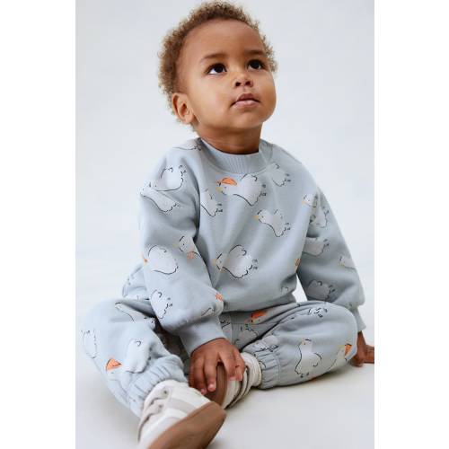 2-PIECE COTTON SWEATSHIRT SET